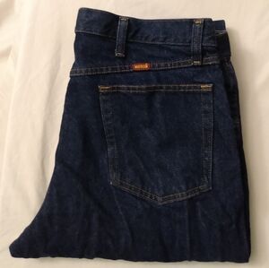 MENS RUSTLER JEANS BLUE SIZE 38 X 29